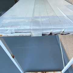 テーブル　机　白　デスク　難ありの画像