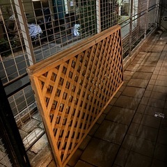 ラティスフェンス、無料差し上げます。の画像