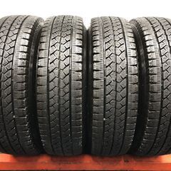 【BS BLIZZAK VL1 16513LT 8PR】スタッドレス【SIBILLA V88 13インチ 5J5HPCD114.3】20年製 バリ溝 ライトエース/タウンエース等　(STD132)の画像
