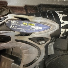 日立 ヒタチ ドライバドリル とりあえず動くの画像