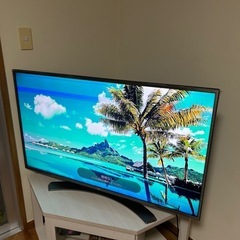 ５０インチ 4K上部に横線ありの画像