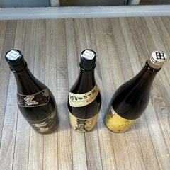 ⑥芋焼酎3本セット未開封の画像