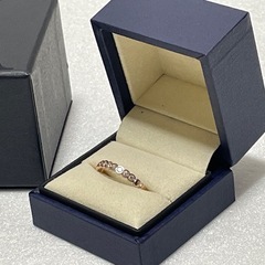 Vendome Aoyama ヴァンドーム青山 ダイヤ リング　18金・ダイヤモンド 0.16ct サイズ13号 新品同様　正規品の画像