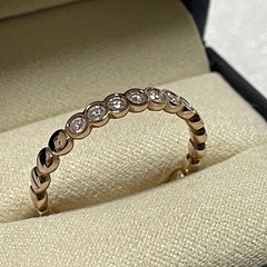 Vendome Aoyama ヴァンドーム青山 ダイヤ リング　18金・ダイヤモンド 0.16ct サイズ13号 新品同様　正規品の画像