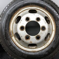 タイヤ走行短め【YK ice GUARD iG91 175/75R15 103/101L LT 12PR】スタッドレス【トラックホイール 15インチ 5J6HPCD184+96】　(STT097)の画像