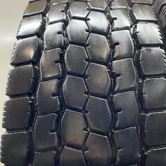 札幌発 引取OK BS M888 245/70R19.5 136/134J 19.5インチ トラックタイヤ スタッドレス ミックス 2本 21年製 バリ溝 大型 低床 　(STT081)の画像