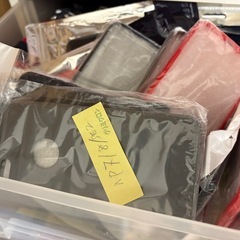 新品スマホケース大量無料 Android多め 手帳型TPUガラスフィルム 西宮市大晦日の画像