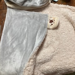 新品クッション　ブランケット　しば犬の画像