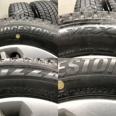 【BS BLIZZAK VRX3 165/65R14】スタッドレス【トヨタ ルーミー 純正ホイール 14インチ 5J4HPCD100+35】21年製 バリ溝 タンクにも　(STD151)の画像