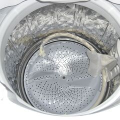 ★6097★（★1台限り★ジモティー特典あり★1回に洗える量が5人分の）シャープ　全自動洗濯機８.０ｋｇ　２０２１年製　ES-GV8E-S　白　3～4人世帯　60㎝幅　高く買取るゾウ八幡東店の画像