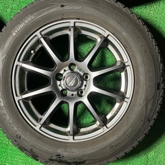 PCD 114.3　バリ溝スタッドレス シュナイダー 17インチ ダンロップ 225/65R17 引取り限定の画像