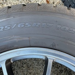 ⭐️ ハリアーで使用トーヨウィンタートランパスＴＸホイール4本セット引取り⭐️⭐️の画像