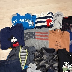 長袖　男の子　トレーナー　　ジャンパー　まとめて13着の画像