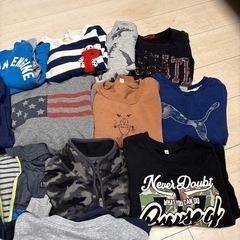 長袖　男の子　トレーナー　　ジャンパー　まとめて13着の画像