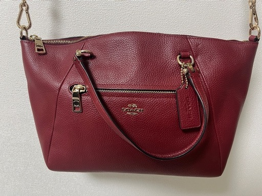 コーチ 2WAYバッグ レザー レディース 34340 保存袋付き