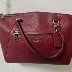 コーチ 2WAYバッグ レザー レディース 34340 保存袋付きの画像