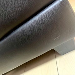 【値下げ交渉可】ニトリ3人掛け布張りソファ（キングダム3KD）の画像