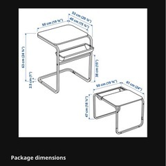 IKEA サイドテーブルの画像