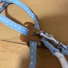 うさちゃんのうきうきハーネス　ブルーの画像