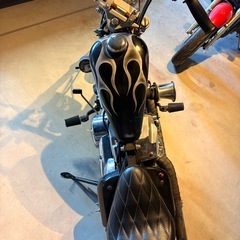 ドラッグスター250チョッパーフルカスタムの画像
