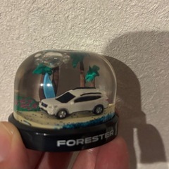 SUBARU FORESTER スバル フォレスター スノードーム ノベルティの画像