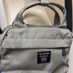 LISA LARSON カードポケット付きbagの画像