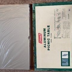 コールマン　ピクニックテーブル　アルミ製の画像