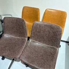 【3脚セット】デスクチェア おしゃれ 北欧 オフィスチェアの画像