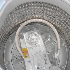 ★0193★（★1台限り★ジモティー特典あり★単身用モデル）ハイアール　全自動洗濯機４.５ｋｇ　２０２１年製　JW-E45CF　52.6㎝幅　白　単身向け　　高く買取るゾウ八幡東店の画像