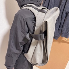 定価以下！Côte&Ciel リュックCote&Ciel　コートエシエル　Lサイズ　グレーの画像