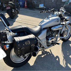 【値下げ可】マグナ250CC シルバー MAGUNA250バイク V型2気筒 大阪の画像