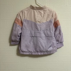 poupon カラーブロック アウター 80cm/バースデーの画像