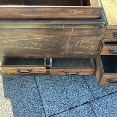 レトロ　長火鉢　そこそこ古い②の画像