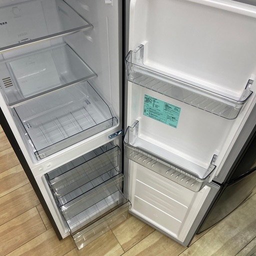 Haier 148L 冷凍冷蔵庫【リサイクルフカツ岡崎倉庫店】251228YS-10