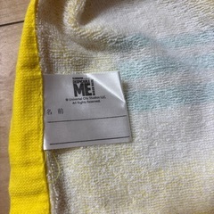 【美品】ミニオン　巻きタオル　スクールクッションの画像