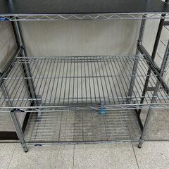 ★リユースのサカイ高崎店★TJ13839 Luminous メタルラック シルバー H174×D45×W91 クリーニング済みの画像