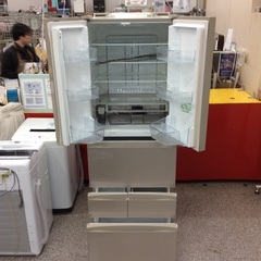 【速鮮チルド】6ドア冷蔵庫 GR-469FD(EC) TOSHIBA  東芝 2018年製 462L  冷凍冷蔵庫の画像