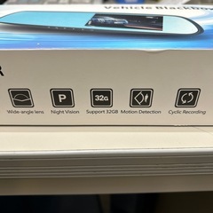 ルームミラー型ドラレコ　未使用品の画像
