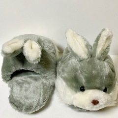 美品　兎　ウサギ　レディース スリッパ かわいい動物 バニー ソフトで快適の画像
