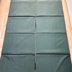 【美品】コールマン Coleman フォールディング マットレス ダブル(2枚)の画像