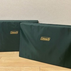 【美品】コールマン Coleman フォールディング マットレス ダブル(2枚)の画像