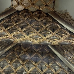 五重塔 五円黄銅貨 御縁の塔 5円玉縁起物 置物 オブジェの画像