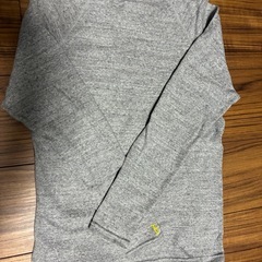 【HRM】ハリウッドランチマーケット ストレッチフライス 長袖（サイズ1／グレー）の画像