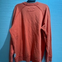 アルファソフィー　オレンジ　トレーナー　ヴィンテージブランドの画像