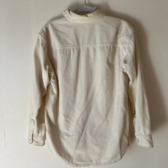 ユニクロ メンズ XSサイズ コーデュロイオーバーサイズワークシャツの画像