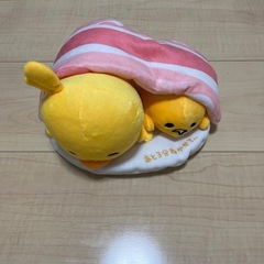 チキンラーメン×ぐでたま　ぬいぐるみの画像