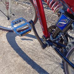 マウンテンバイク26インチ 赤の画像