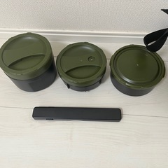 ダブルステンレスランチジャー1800グリーンの画像