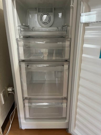 Haier 138L 前開き冷凍庫 JF-U14C(S) 保証付 現金支払　