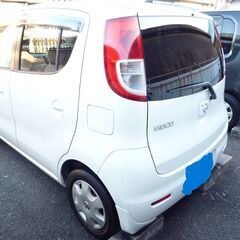 禁煙車めちゃ綺麗　日産 モコ　人気のパール　車検8年8月　純正コンポ　スマートキーの画像